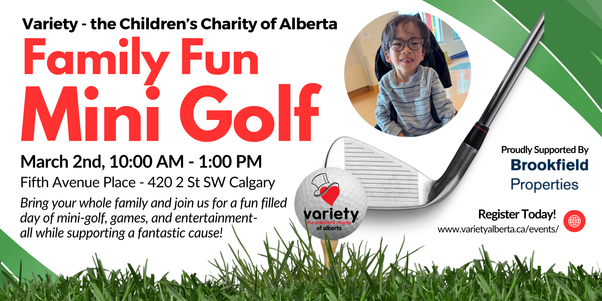 A free family friendly holiday event in downtown calgary for kids with disabilities