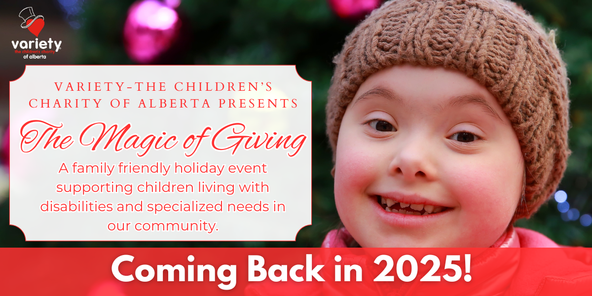 A free family friendly holiday event in downtown calgary for kids with disabilities